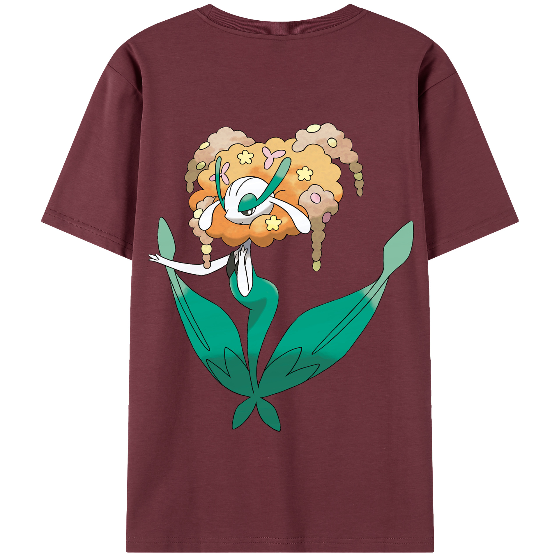 （画像用） ポケットモンスター Pokémon 綿100％半袖Tシャツ（背面プリント）